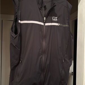 Cutter & Buck Men's Black Breaker Sport Vest Sz XL